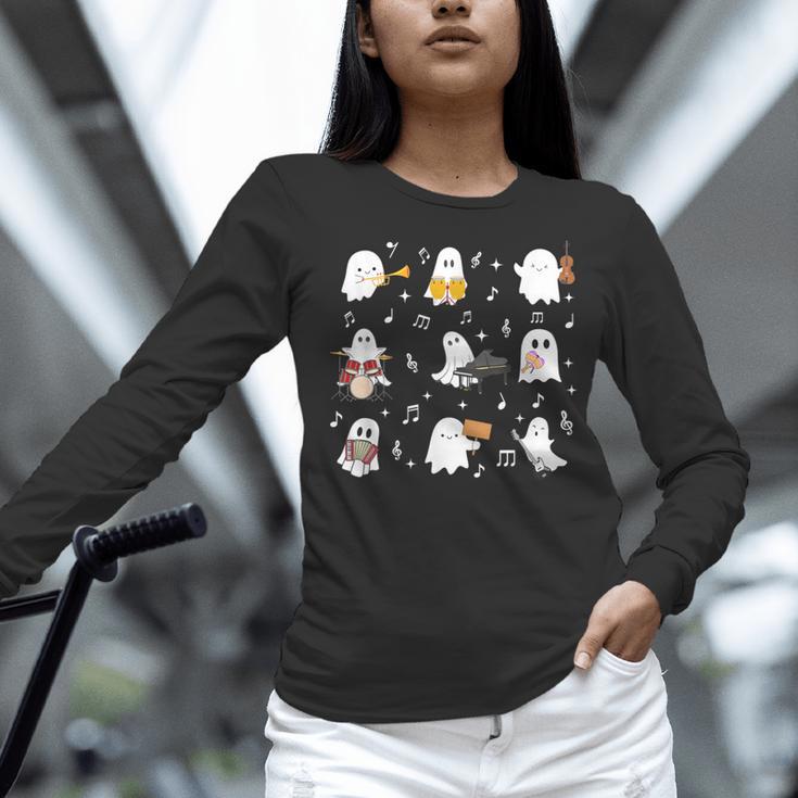 Music Teacher Halloween Music Teacher Education Women Long Sleeve T-Shirt, gift for family, gift for coworker Music Teacher Halloween Music Teacher Education Women Long Sleeve T-Shirt, gift for family, gift for coworker