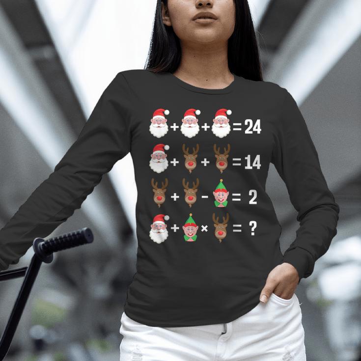Order Of Operations Math Teacher Christmas Women Long Sleeve T-Shirt, gift for family, gift for coworker