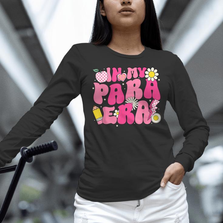 In My Para Era Teacher Back To School First Day Of School Women Long Sleeve T-Shirt, gift for family, gift for coworker In My Para Era Teacher Back To School First Day Of School Women Long Sleeve T-Shirt, gift for family, gift for coworker