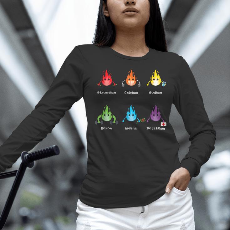 Periodic Elements Chemistry Lovers Science Teacher Women Long Sleeve T-Shirt, Science Teacher Shirts, gift for family, gift for coworker
