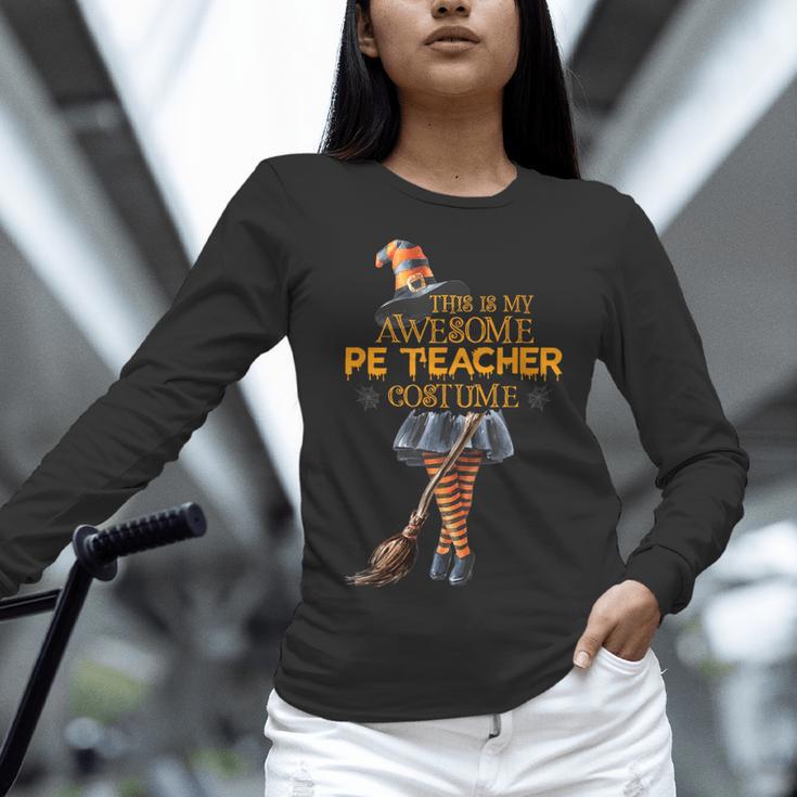 Physical Education Teacher Halloween Costume Witchy Teacher For Men Women Women Long Sleeve T-Shirt, gift for family, gift for coworker Physical Education Teacher Halloween Costume Witchy Teacher For Men Women Women Long Sleeve T-Shirt, gift for family, gift for coworker