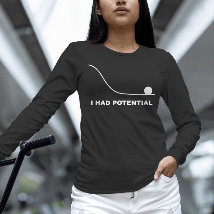 I Had Potential Physics Science Physics Teachers Students Women Long Sleeve T-Shirt, Science Teacher Shirts, gift for family, gift for coworker I Had Potential Physics Science Physics Teachers Students Women Long Sleeve T-Shirt, Science Teacher Shirts, gift for family, gift for coworker