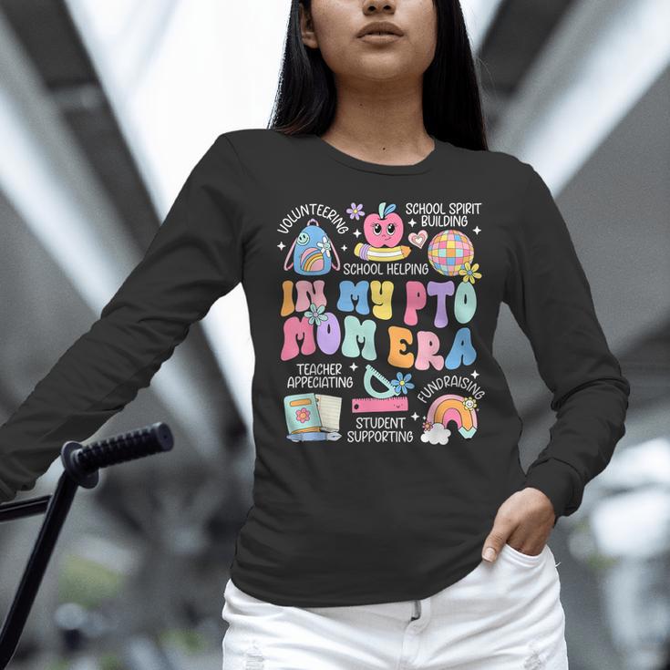 In My PTO Mom Parent Teacher Organization Back To School Women Long Sleeve T-Shirt, gift for family, gift for coworker