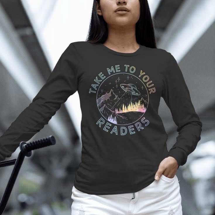 Take Reading English Teacher Library Alien Space T-S Tie Dye Women Long Sleeve T-Shirt, English Teacher Shirts, gift for family, gift for coworker Take Reading English Teacher Library Alien Space T-S Tie Dye Women Long Sleeve T-Shirt, English Teacher Shirts, gift for family, gift for coworker