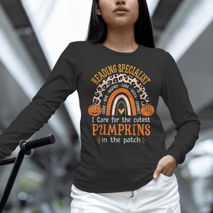 Reading Specialist Halloween Reading Teacher For Men Women Women Long Sleeve T-Shirt, gift for family, gift for coworker Reading Specialist Halloween Reading Teacher For Men Women Women Long Sleeve T-Shirt, gift for family, gift for coworker