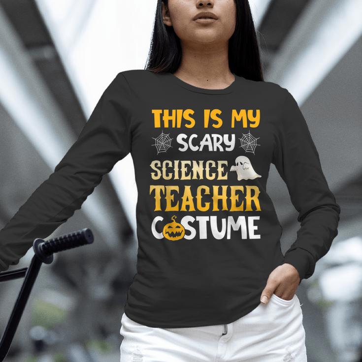 This Is My Scary Science Teacher Halloween Costumes Men Women Kids Women Long Sleeve T-Shirt, Science Teacher Shirts, gift for family, gift for coworker This Is My Scary Science Teacher Halloween Costumes Men Women Kids Women Long Sleeve T-Shirt, Science Teacher Shirts, gift for family, gift for coworker
