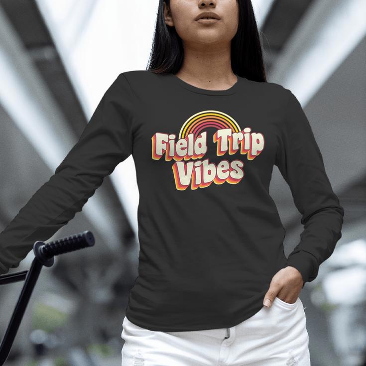 School Bus Trip Vibes Students Teachers Students Field Trip For Men Women Kids Women Long Sleeve T-Shirt, gift for family, gift for coworker School Bus Trip Vibes Students Teachers Students Field Trip For Men Women Kids Women Long Sleeve T-Shirt, gift for family, gift for coworker