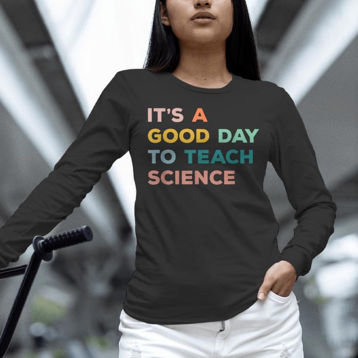Science Teacher Its A Good Day To Teach Science Earth Women Long Sleeve T-Shirt, Science Teacher Shirts, gift for family, gift for coworker Science Teacher Its A Good Day To Teach Science Earth Women Long Sleeve T-Shirt, Science Teacher Shirts, gift for family, gift for coworker