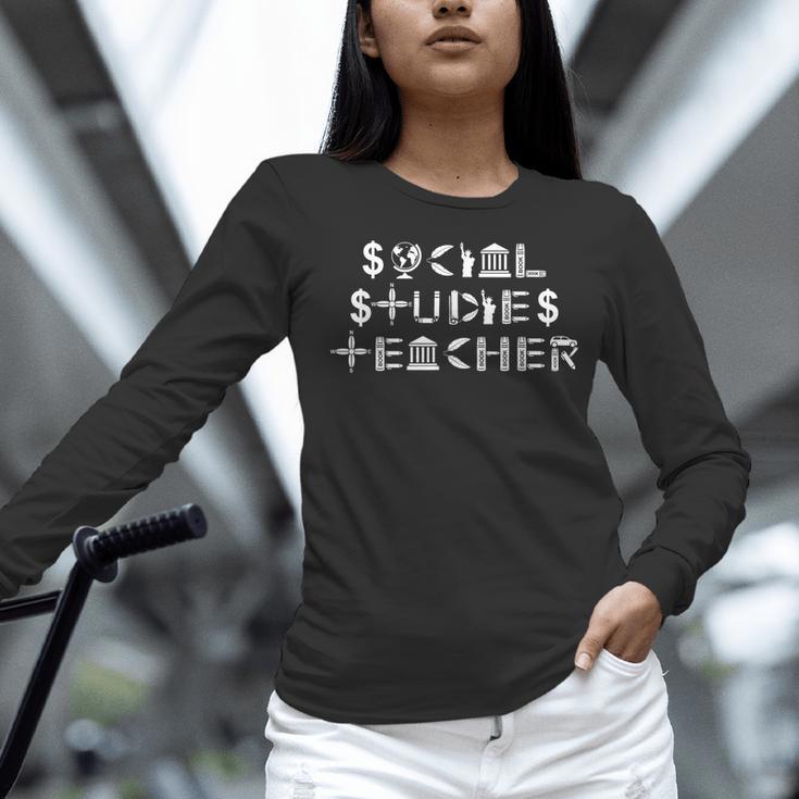 Social Studies Teacher Men Women T-Shirt Women Long Sleeve T-Shirt, gift for family, gift for coworker