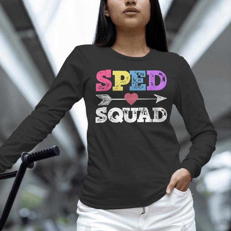 Special Education Squad Shirt SPED Squad Teacher's Day For Men Women Women Long Sleeve T-Shirt, gift for family, gift for coworker Special Education Squad Shirt SPED Squad Teacher's Day For Men Women Women Long Sleeve T-Shirt, gift for family, gift for coworker