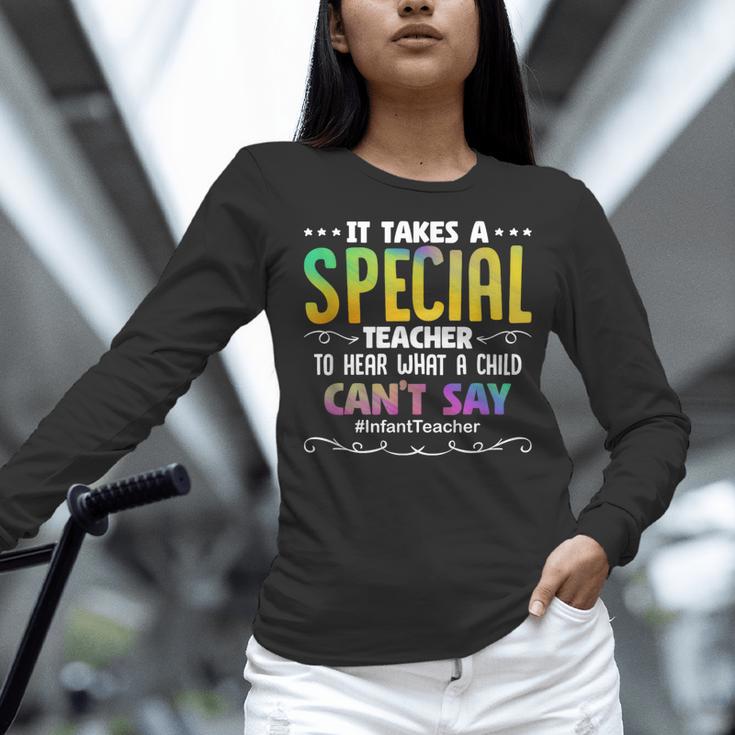 Special Teacher Daycare School Childcare Infant Teacher Women Long Sleeve T-Shirt, gift for family, gift for coworker Special Teacher Daycare School Childcare Infant Teacher Women Long Sleeve T-Shirt, gift for family, gift for coworker