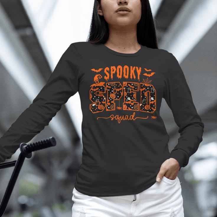 Sped Squad Team Special Education Teacher Halloween Women Long Sleeve T-Shirt, gift for family, gift for coworker Sped Squad Team Special Education Teacher Halloween Women Long Sleeve T-Shirt, gift for family, gift for coworker