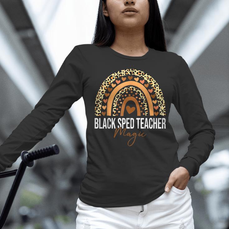 SPED Teacher Teacher Educator Magic Africa Proud Women Long Sleeve T-Shirt, gift for family, gift for coworker