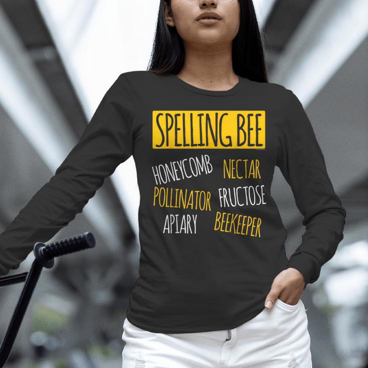 Spelling Bee Halloween Pun Costume Beekeeper Teacher Women Long Sleeve T-Shirt, gift for family, gift for coworker Spelling Bee Halloween Pun Costume Beekeeper Teacher Women Long Sleeve T-Shirt, gift for family, gift for coworker