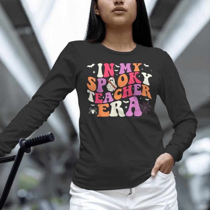 In My Spooky Teacher Era Halloween Teacher Back To School Women Long Sleeve T-Shirt, gift for family, gift for coworker In My Spooky Teacher Era Halloween Teacher Back To School Women Long Sleeve T-Shirt, gift for family, gift for coworker