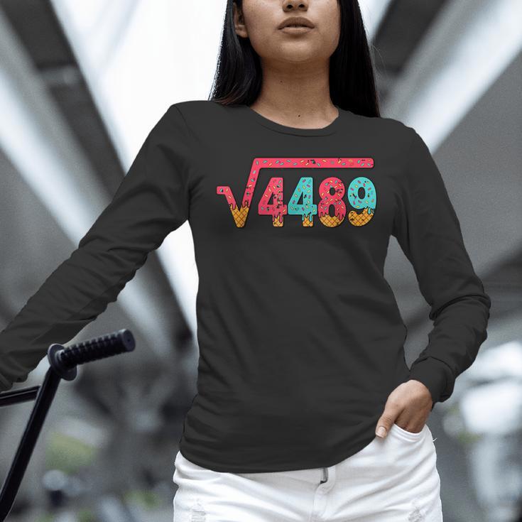 Square Root 4489 Slang Math Teacher Six Seven 6 7 Meme 67 Women Long Sleeve T-Shirt, gift for family, gift for coworker