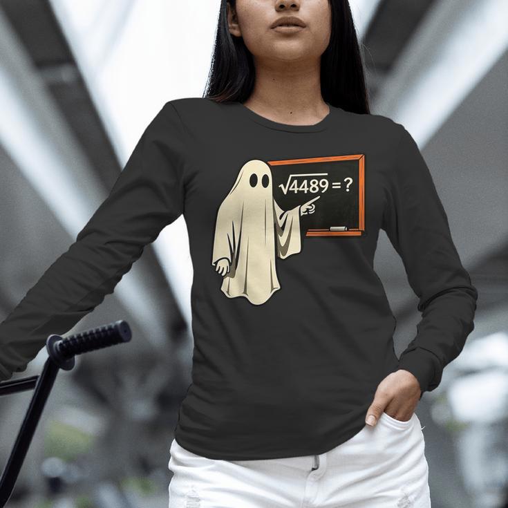 Square Root 67 Ghost Math Teacher 4489 Meme Halloween Women Long Sleeve T-Shirt, gift for family, gift for coworker Square Root 67 Ghost Math Teacher 4489 Meme Halloween Women Long Sleeve T-Shirt, gift for family, gift for coworker