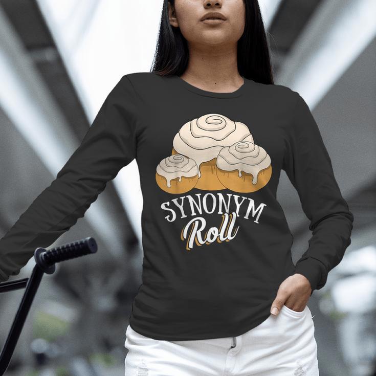 Synonym Roll Teacher And Grammar Geeks Pun For Men Women Kids Women Long Sleeve T-Shirt, gift for family, gift for coworker Synonym Roll Teacher And Grammar Geeks Pun For Men Women Kids Women Long Sleeve T-Shirt, gift for family, gift for coworker