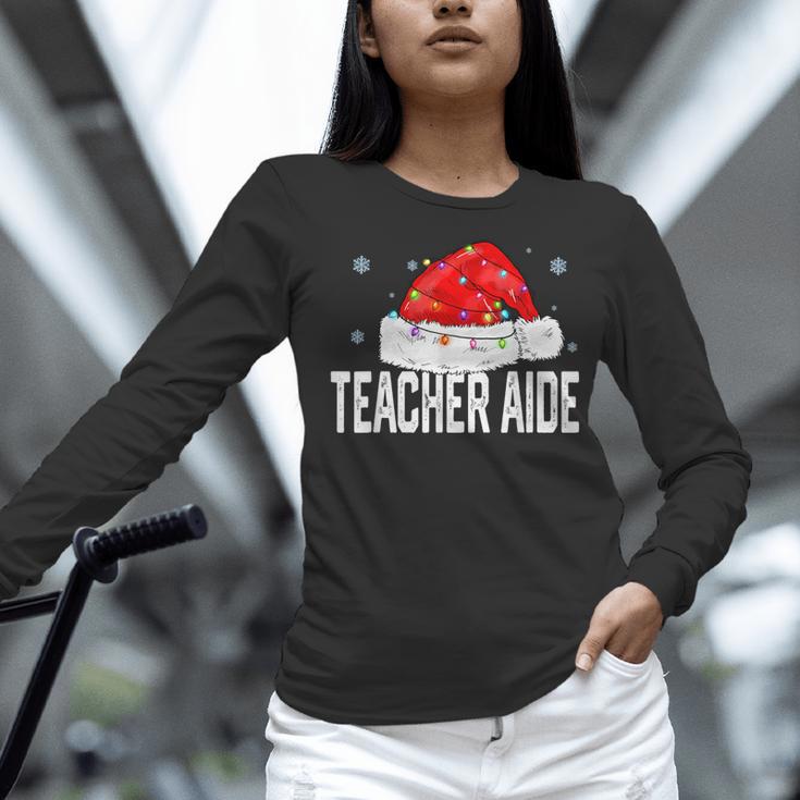 Teacher Aide Christmas Women Family Matching Group Xmas Women Long Sleeve T-Shirt, gift for family, gift for coworker Teacher Aide Christmas Women Family Matching Group Xmas Women Long Sleeve T-Shirt, gift for family, gift for coworker