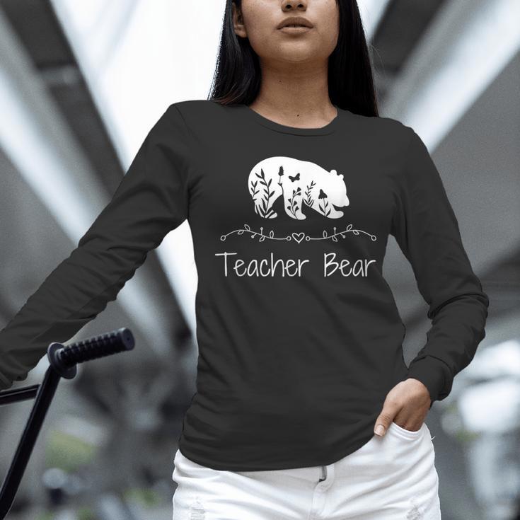Teacher Bear For Educators Teacher Appreciation Women Long Sleeve T-Shirt, gift for family, gift for coworker Teacher Bear For Educators Teacher Appreciation Women Long Sleeve T-Shirt, gift for family, gift for coworker