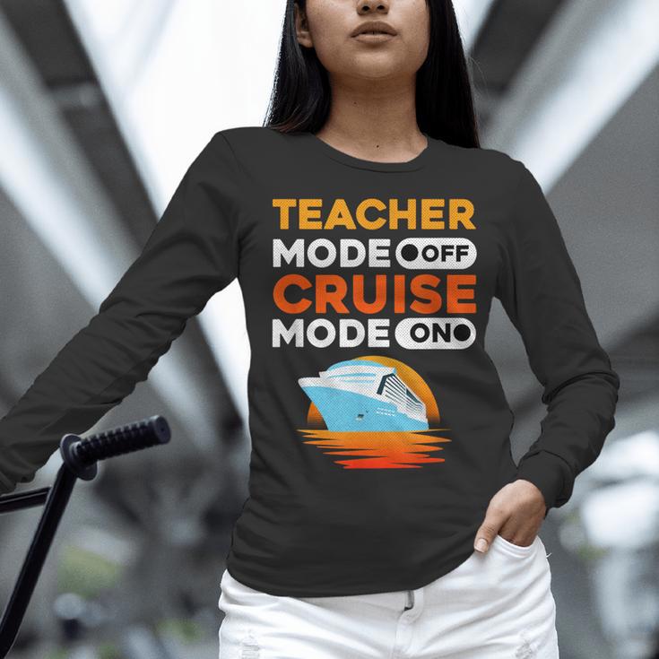 Teacher Cruise Shirt Cruise Mode Men Women Women Long Sleeve T-Shirt, gift for family, gift for coworker