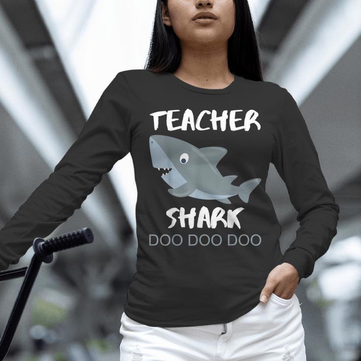 Teacher Shark Shirt Christmas Idea For Him Her Women Long Sleeve T-Shirt, gift for family, gift for coworker Teacher Shark Shirt Christmas Idea For Him Her Women Long Sleeve T-Shirt, gift for family, gift for coworker