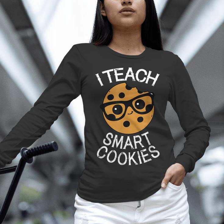 Teacher Shirt I Teach Smart Cookies Shirt Nerd Tee Women Long Sleeve T-Shirt, gift for family, gift for coworker Teacher Shirt I Teach Smart Cookies Shirt Nerd Tee Women Long Sleeve T-Shirt, gift for family, gift for coworker