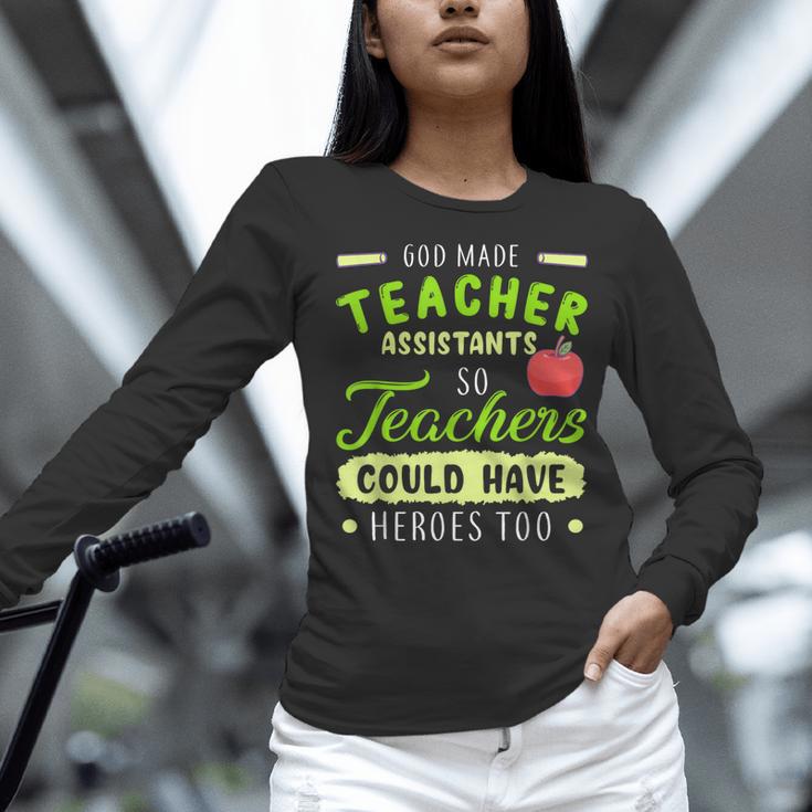 Teacher Teaching Assistant Aide Hero Women Long Sleeve T-Shirt, gift for family, gift for coworker Teacher Teaching Assistant Aide Hero Women Long Sleeve T-Shirt, gift for family, gift for coworker