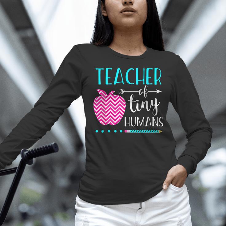 Teacher Of Tiny Humans Preschool Pre K Kindergarten Teacher Women Long Sleeve T-Shirt, gift for family, gift for coworker Teacher Of Tiny Humans Preschool Pre K Kindergarten Teacher Women Long Sleeve T-Shirt, gift for family, gift for coworker