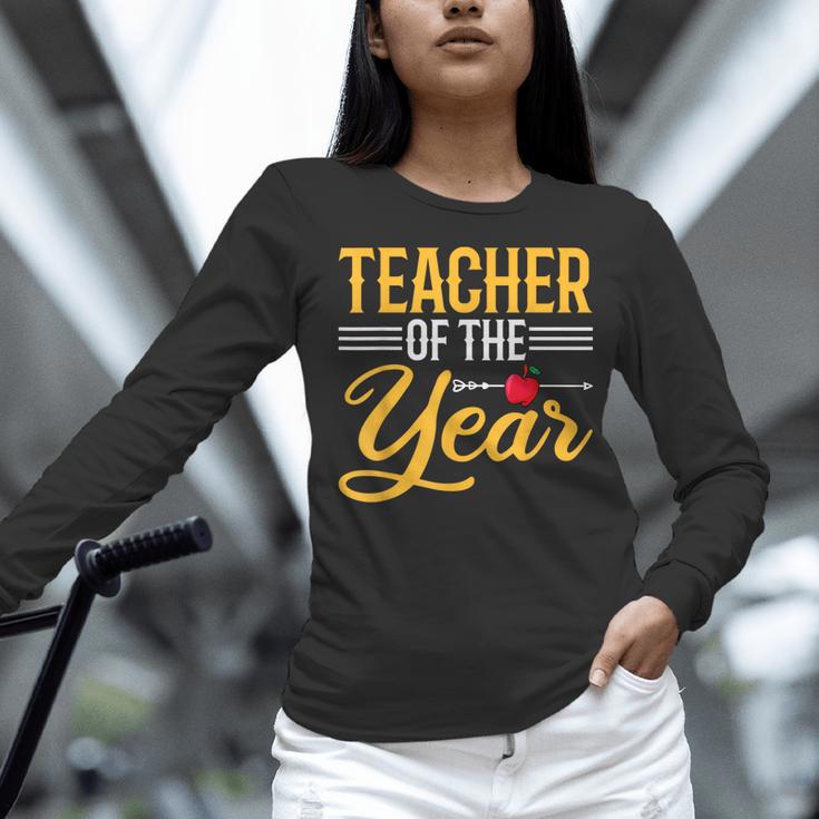 Teacher Of The Year Men Women Teachers Women Long Sleeve T-Shirt, gift for family, gift for coworker