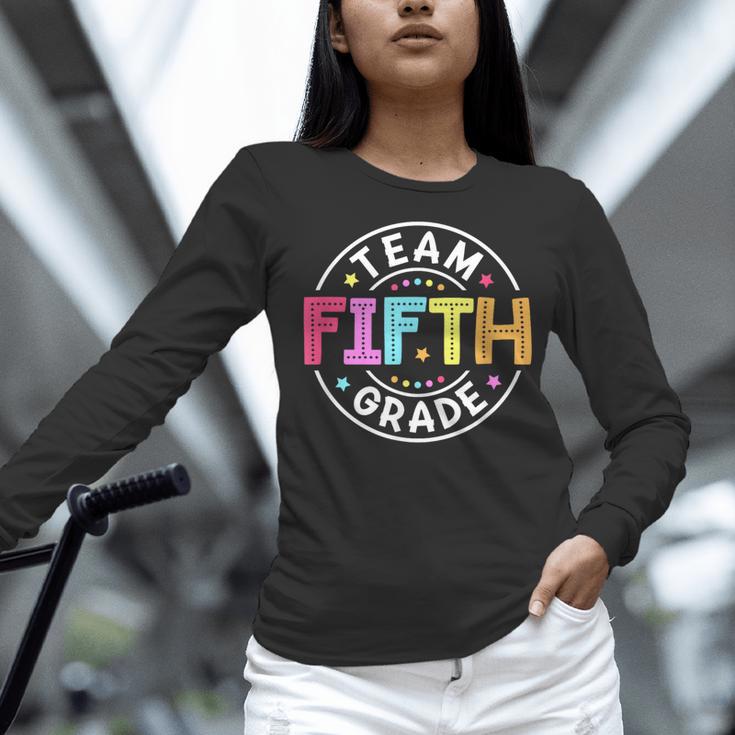 Team Fifth Grade Teacher Back To School 5th Grade Squad Kids Women Long Sleeve T-Shirt, gift for family, gift for coworker Team Fifth Grade Teacher Back To School 5th Grade Squad Kids Women Long Sleeve T-Shirt, gift for family, gift for coworker