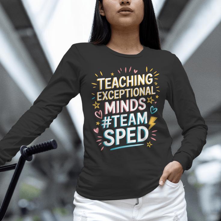 Team Sped Sped Teacher Special Education Teacher Team Women Long Sleeve T-Shirt, gift for family, gift for coworker