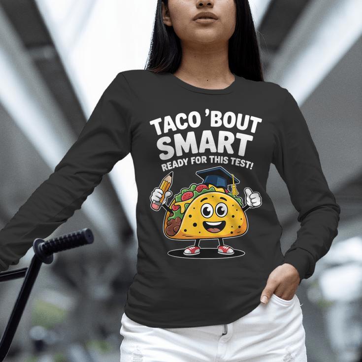 Test Day Teacher Shirt Motivational Testing Day Taco Testing Women Long Sleeve T-Shirt, gift for family, gift for coworker Test Day Teacher Shirt Motivational Testing Day Taco Testing Women Long Sleeve T-Shirt, gift for family, gift for coworker