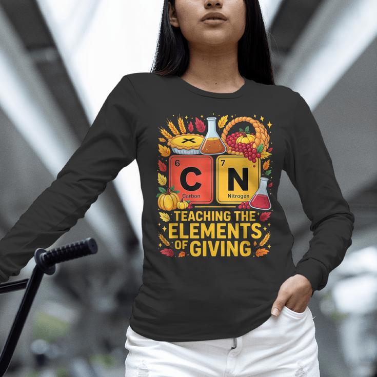 Thanksgiving 67 Meme Science Teacher Periodic Table Women Women Long Sleeve T-Shirt, Science Teacher Shirts, gift for family, gift for coworker