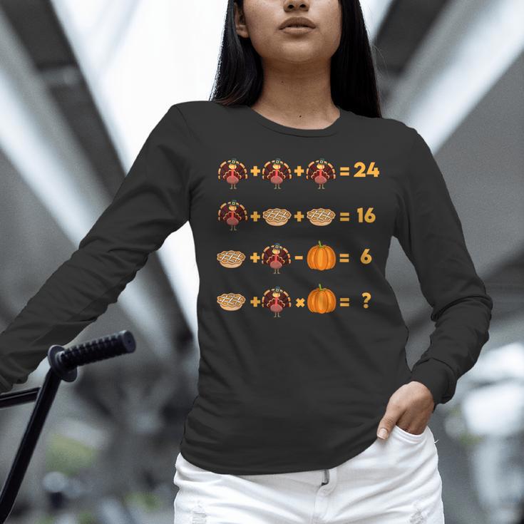 Thanksgiving Order Of Operations Turkey Quiz Math Teacher Women Long Sleeve T-Shirt, gift for family, gift for coworker Thanksgiving Order Of Operations Turkey Quiz Math Teacher Women Long Sleeve T-Shirt, gift for family, gift for coworker