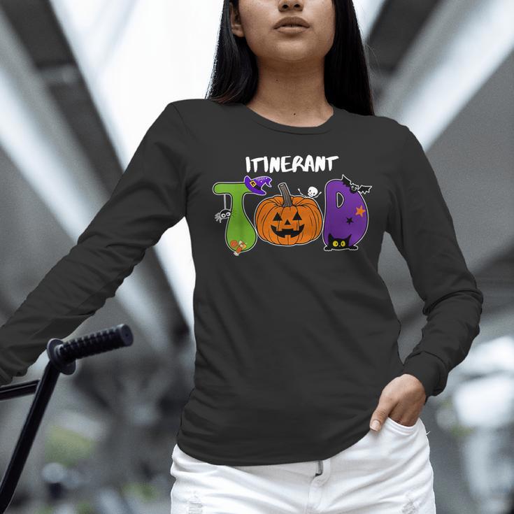 TOD Itinerant Teacher Of The Deaf Halloween ASL Interpreters Women Long Sleeve T-Shirt, gift for family, gift for coworker TOD Itinerant Teacher Of The Deaf Halloween ASL Interpreters Women Long Sleeve T-Shirt, gift for family, gift for coworker
