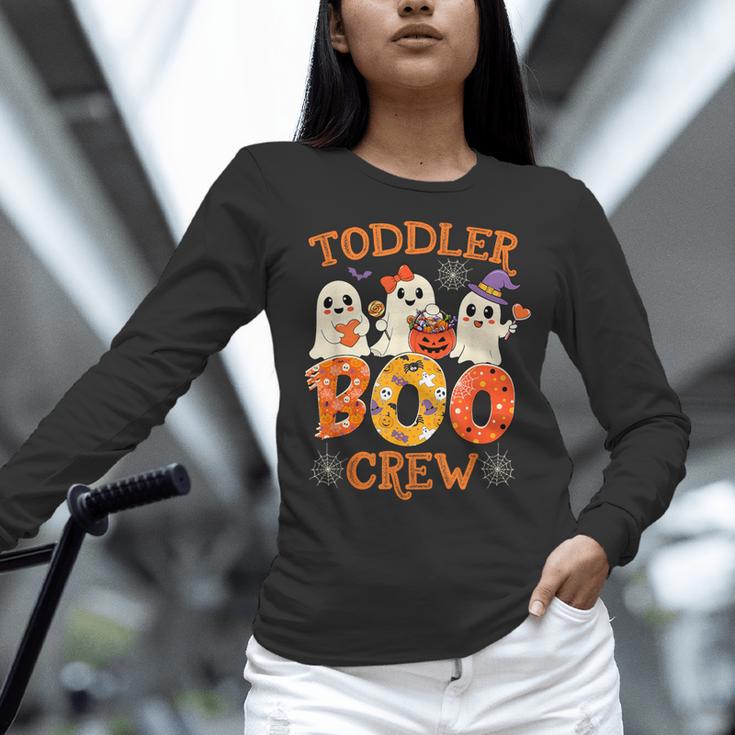 Toddler Boo Crew Halloween Costume For Teacher Kids Women Long Sleeve T-Shirt, gift for family, gift for coworker Toddler Boo Crew Halloween Costume For Teacher Kids Women Long Sleeve T-Shirt, gift for family, gift for coworker