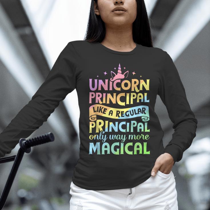 Unicorn Principal Back To School Teacher Appreciation Women Long Sleeve T-Shirt, gift for family, gift for coworker Unicorn Principal Back To School Teacher Appreciation Women Long Sleeve T-Shirt, gift for family, gift for coworker