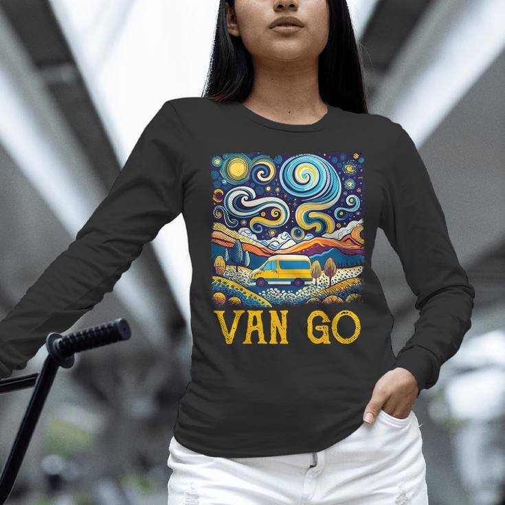 Van Go Vanlife Accessories Artist Art Teacher Women Long Sleeve T-Shirt, gift for family, gift for coworker Van Go Vanlife Accessories Artist Art Teacher Women Long Sleeve T-Shirt, gift for family, gift for coworker