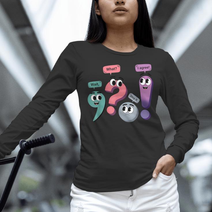Wait What Stop It I Agree Grammar English Teacher Women Long Sleeve T-Shirt, English Teacher Shirts, gift for family, gift for coworker Wait What Stop It I Agree Grammar English Teacher Women Long Sleeve T-Shirt, English Teacher Shirts, gift for family, gift for coworker