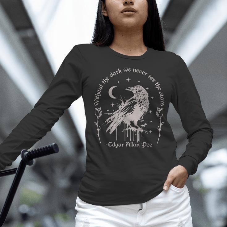 Without The Dark We Never See The Stars Teacher Women Long Sleeve T-Shirt, gift for family, gift for coworker
