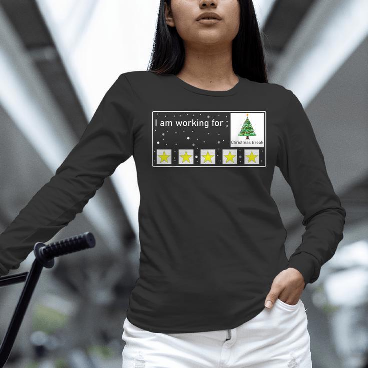 I Am Working For Christmas Break Special Education Teacher Women Long Sleeve T-Shirt, gift for family, gift for coworker I Am Working For Christmas Break Special Education Teacher Women Long Sleeve T-Shirt, gift for family, gift for coworker