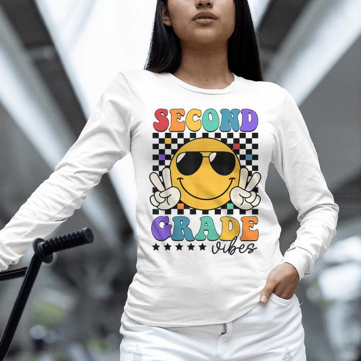 2nd Grade Teacher Shirts First Day Second Grade Shirt Girls Women Long Sleeve T-Shirt, First Grade Teacher Shirts, 2nd Grade Teacher Shirts, gift for family, gift for coworker