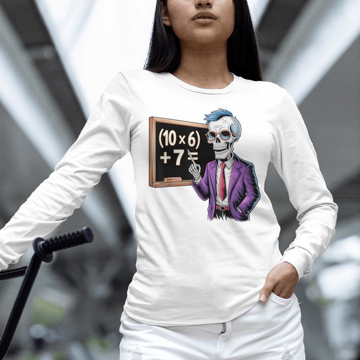 67 Math Teacher Meme Brainrot Six Seven Halloween Equation Women Long Sleeve T-Shirt, gift for family, gift for coworker 67 Math Teacher Meme Brainrot Six Seven Halloween Equation Women Long Sleeve T-Shirt, gift for family, gift for coworker