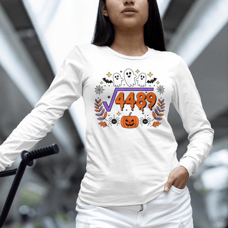 67 Meme Square Root 4489 Teen Six Seven Slang Math Teacher Women Long Sleeve T-Shirt, gift for family, gift for coworker