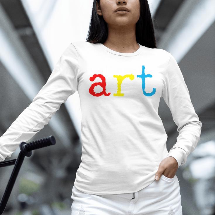 Art Teacher Artists Women Long Sleeve T-Shirt, gift for family, gift for coworker Art Teacher Artists Women Long Sleeve T-Shirt, gift for family, gift for coworker