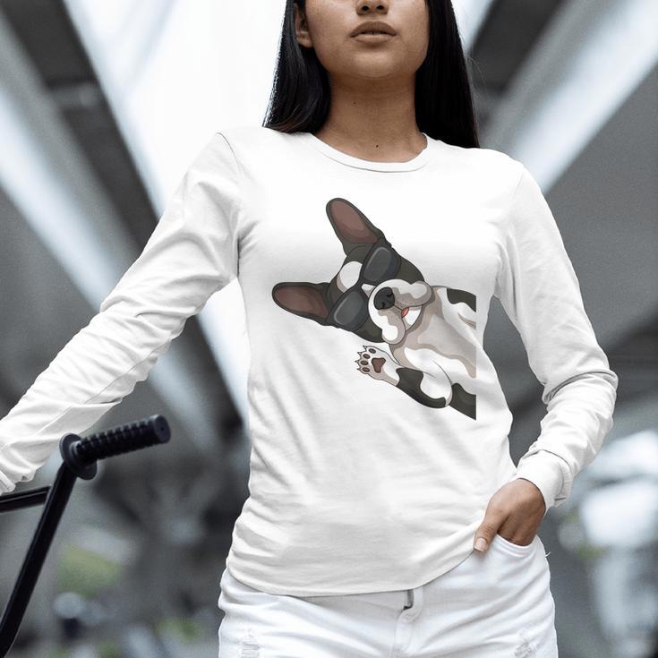 Boston Terrier Bostie Dog Kids Men Women Long Sleeve T-Shirt, gift for family, gift for coworker