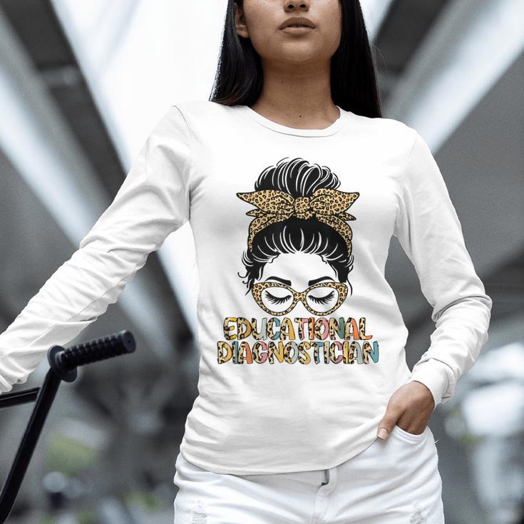 Cute Educational Diagnostician Teacher Appreciation Week Men Women Women Long Sleeve T-Shirt, gift for family, gift for coworker Cute Educational Diagnostician Teacher Appreciation Week Men Women Women Long Sleeve T-Shirt, gift for family, gift for coworker