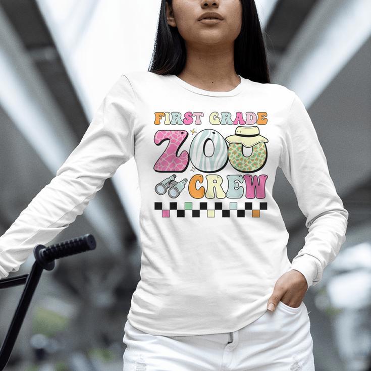 Field Zoo Trip Shirt For Teacher First Grade Crew For Men Women Kids Women Long Sleeve T-Shirt, First Grade Teacher Shirts, gift for family, gift for coworker