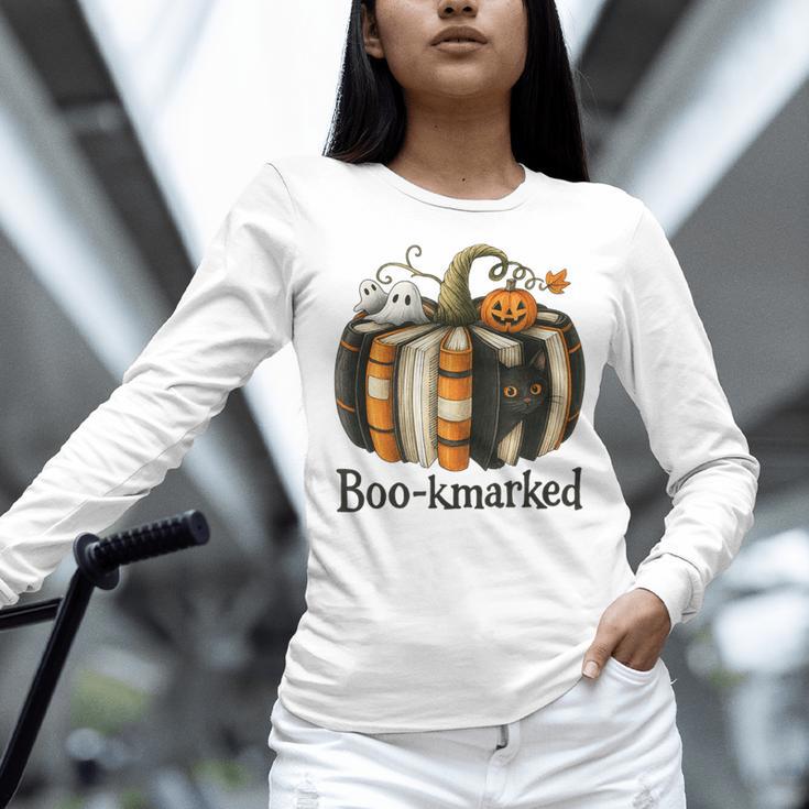 Fun Fall Book Lover Cute Teacher Student Halloween Women Long Sleeve T-Shirt, gift for family, gift for coworker Fun Fall Book Lover Cute Teacher Student Halloween Women Long Sleeve T-Shirt, gift for family, gift for coworker